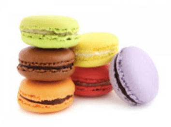 Les macarons sont délicieux!