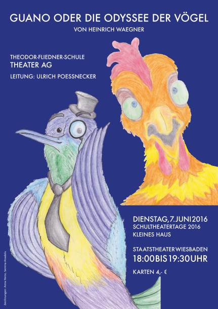 Plakat, Guano, Entwurf Poessnecker 2016