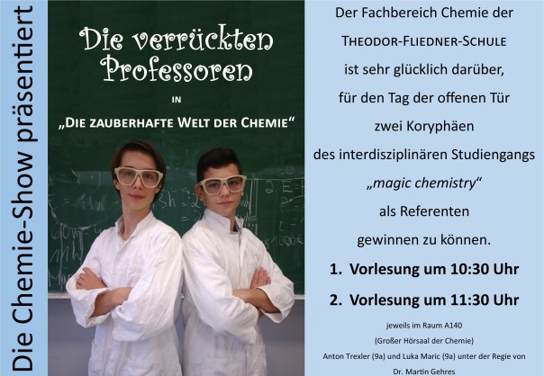 Plakat Chemie Show 2019 a