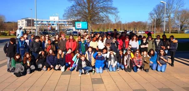 Besuch der Wiesbaden Middle School