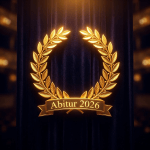 Golden laurel wreath with VIVID AWARD text on dark velvet background